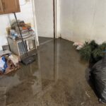 Flooded garage
